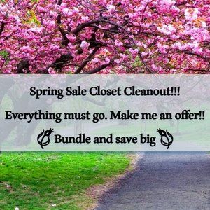 Spring SALE CLEANOUT!